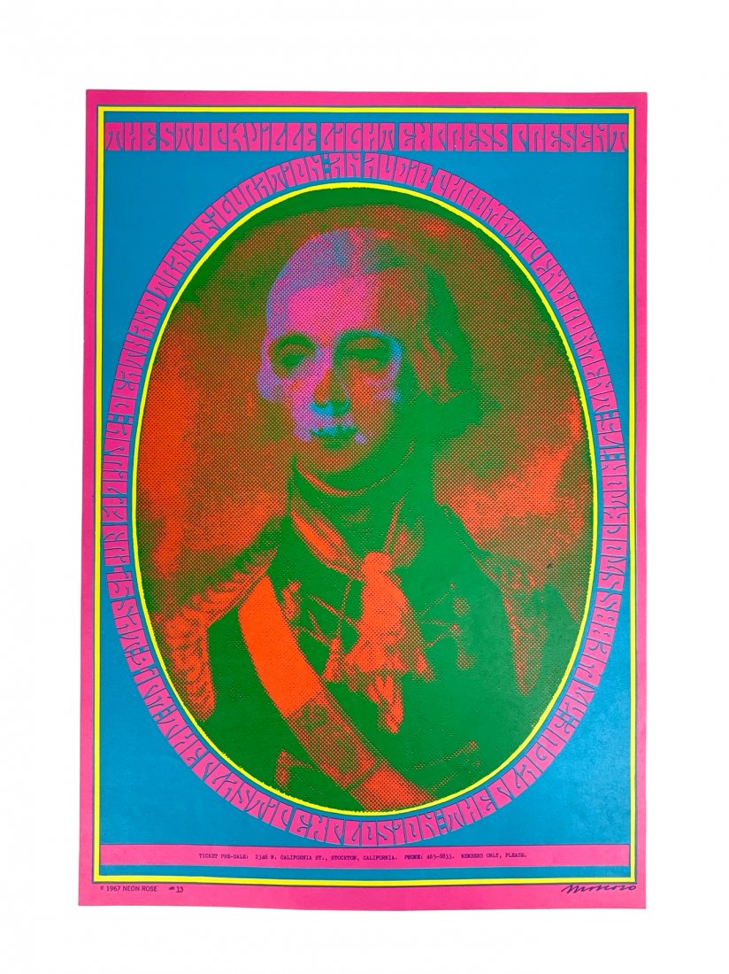 Stockville Light Express Moscoso 1967 Concert Poster (1 of 5)