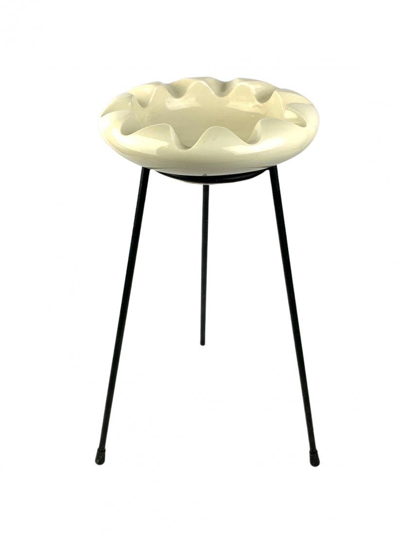 Arno Scheiding Modernist Tripod Ceramic Ashtray (1 of 6)