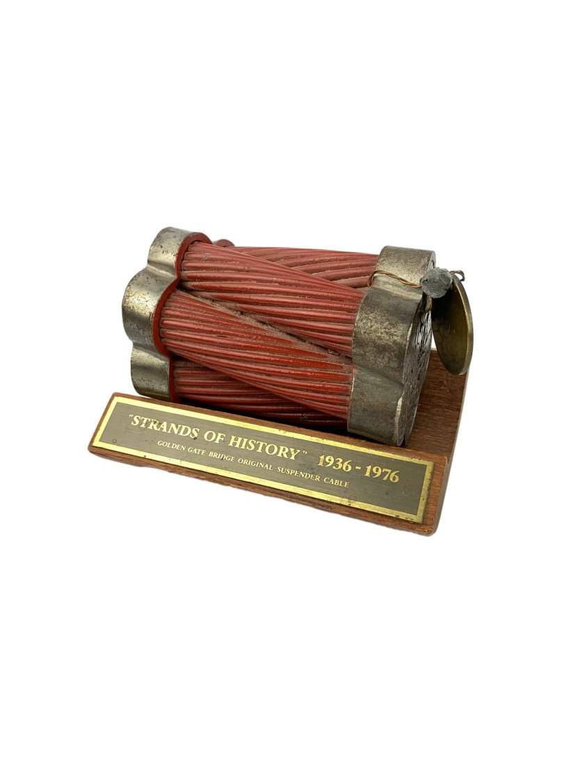 Golden Gate Bridge Suspension Cable Piece (1 of 6)