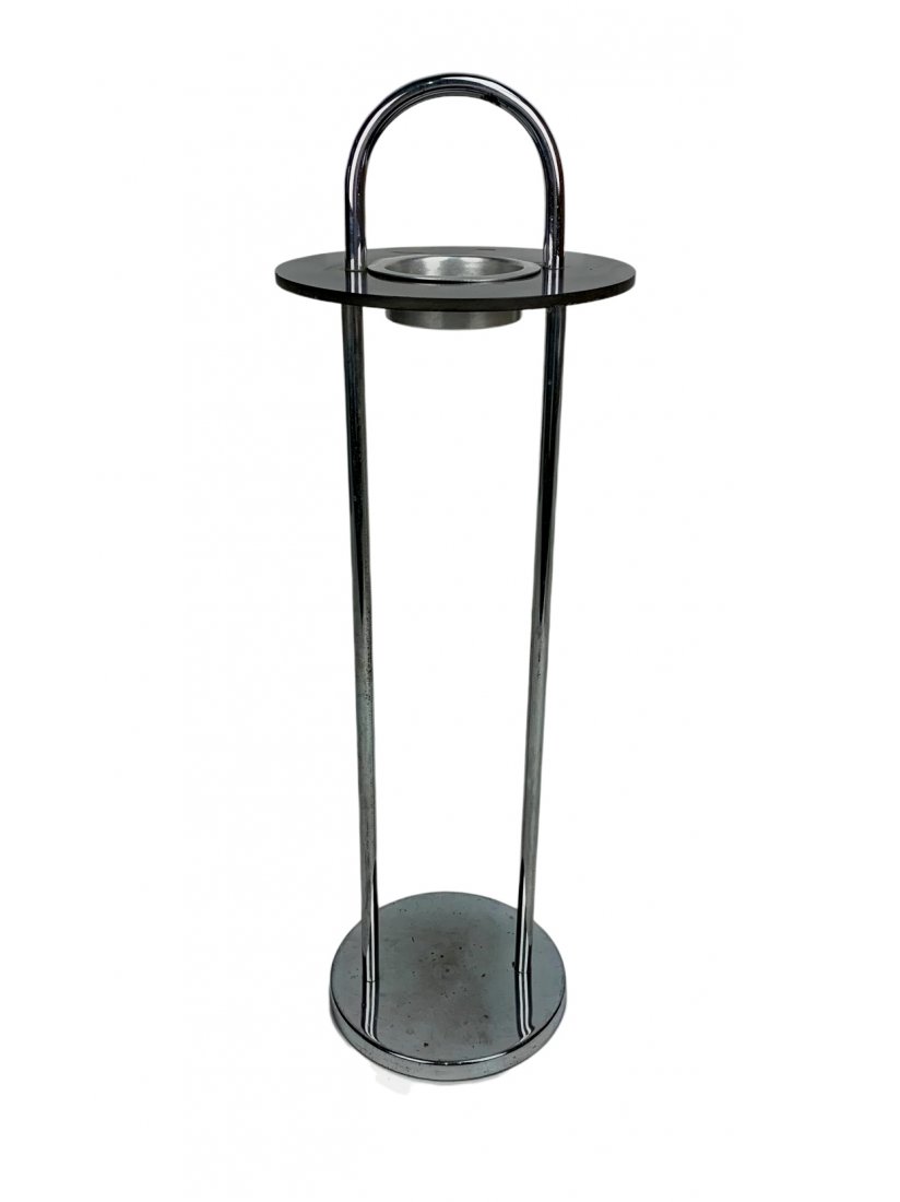 Art Deco Machine Age Egli Co. Chrome Bakelite Ashtray (1 of 6)