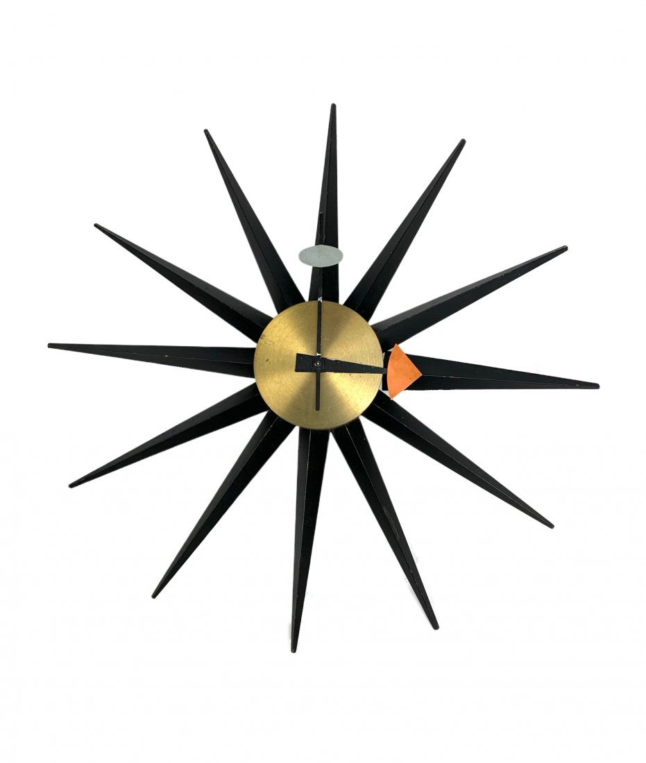 1950's George Nelson Sunburst Clock - Howard Miller (1 of 5)