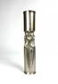 Markusen Brutalist Nickel Plated Candle Holder Vase