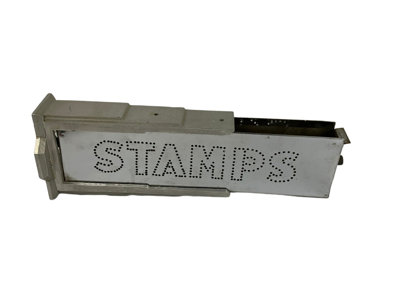 Art Deco Chrome STAMPS Sign 1930's Lighted Sign (1 of 8)
