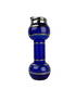 Art Deco Cobalt Blue Glass Barbell Cocktail Shaker