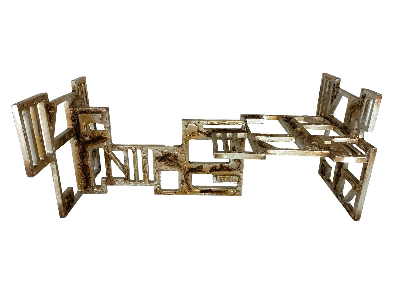 Paul Evans Style Brutalist Coffee Table Base (1 of 9)