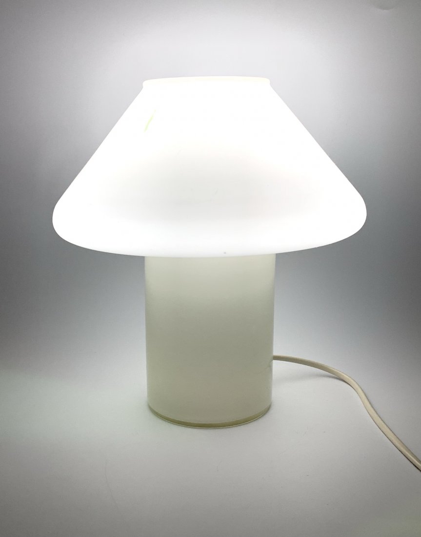 Vintage Murano Art Glass Mushroom Table Lamp (1 of 6)
