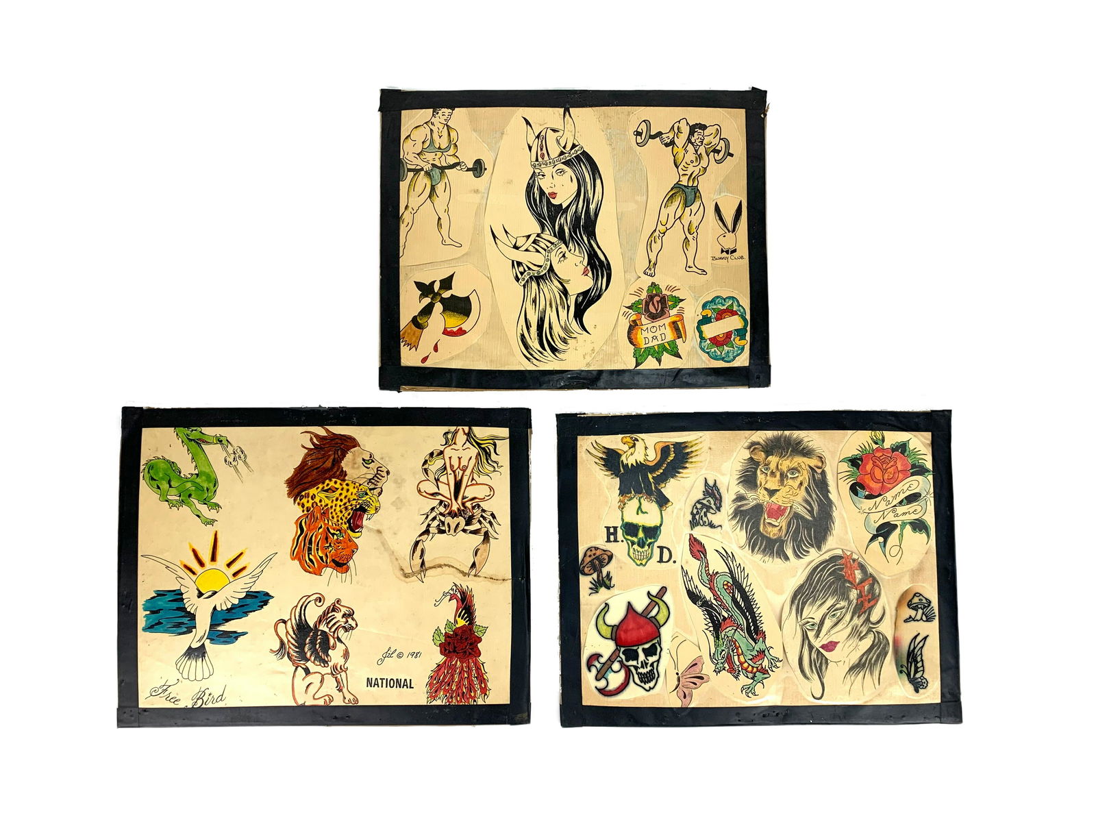 Vintage Tattoo Flash Art Tattoo Artist Collection (1 of 7)