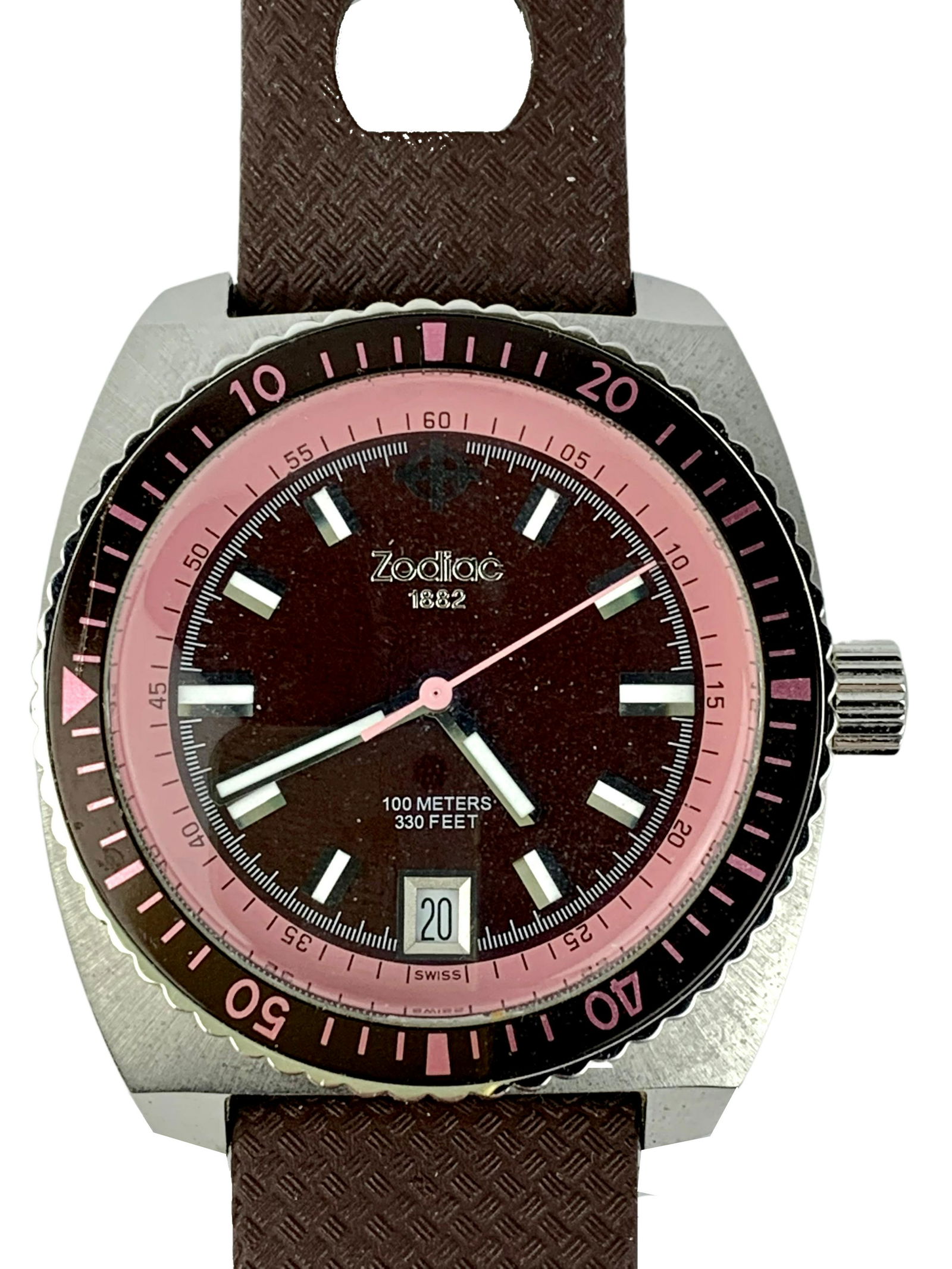 Zodiac 1882 100m Date Sea Dragon Diver Watch (1 of 5)