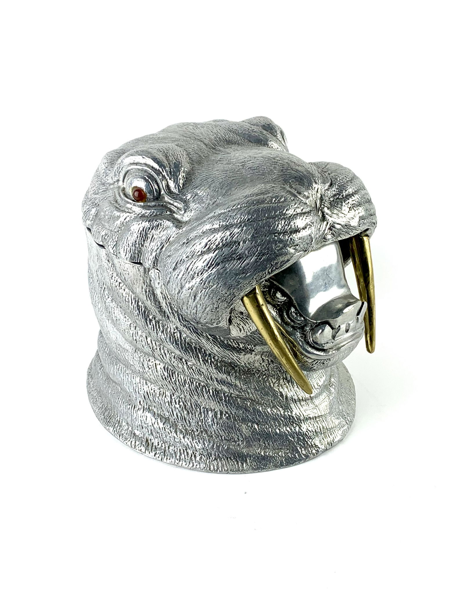 Arthur Court Vintage Aluminum Walrus Ice Bucket (1 of 7)
