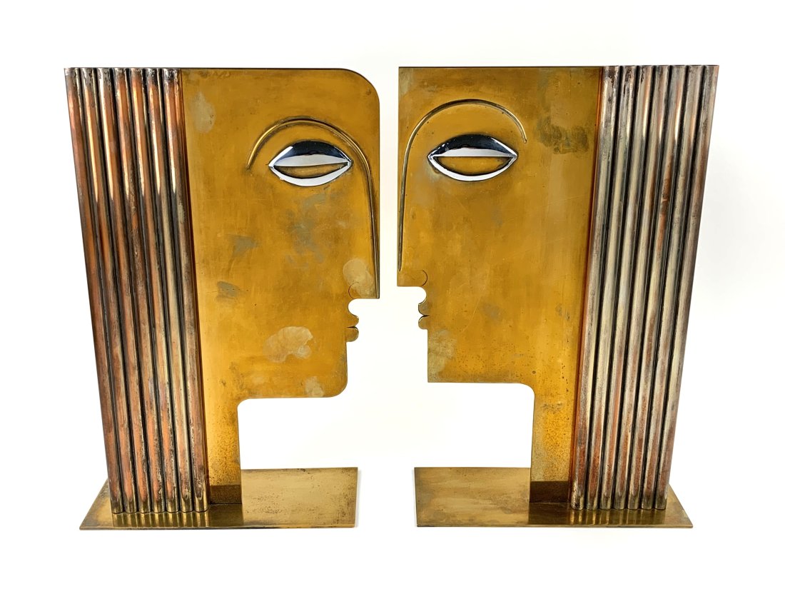 Franz Hagenauer Mixed Metal Bust Sculptures (1 of 12)