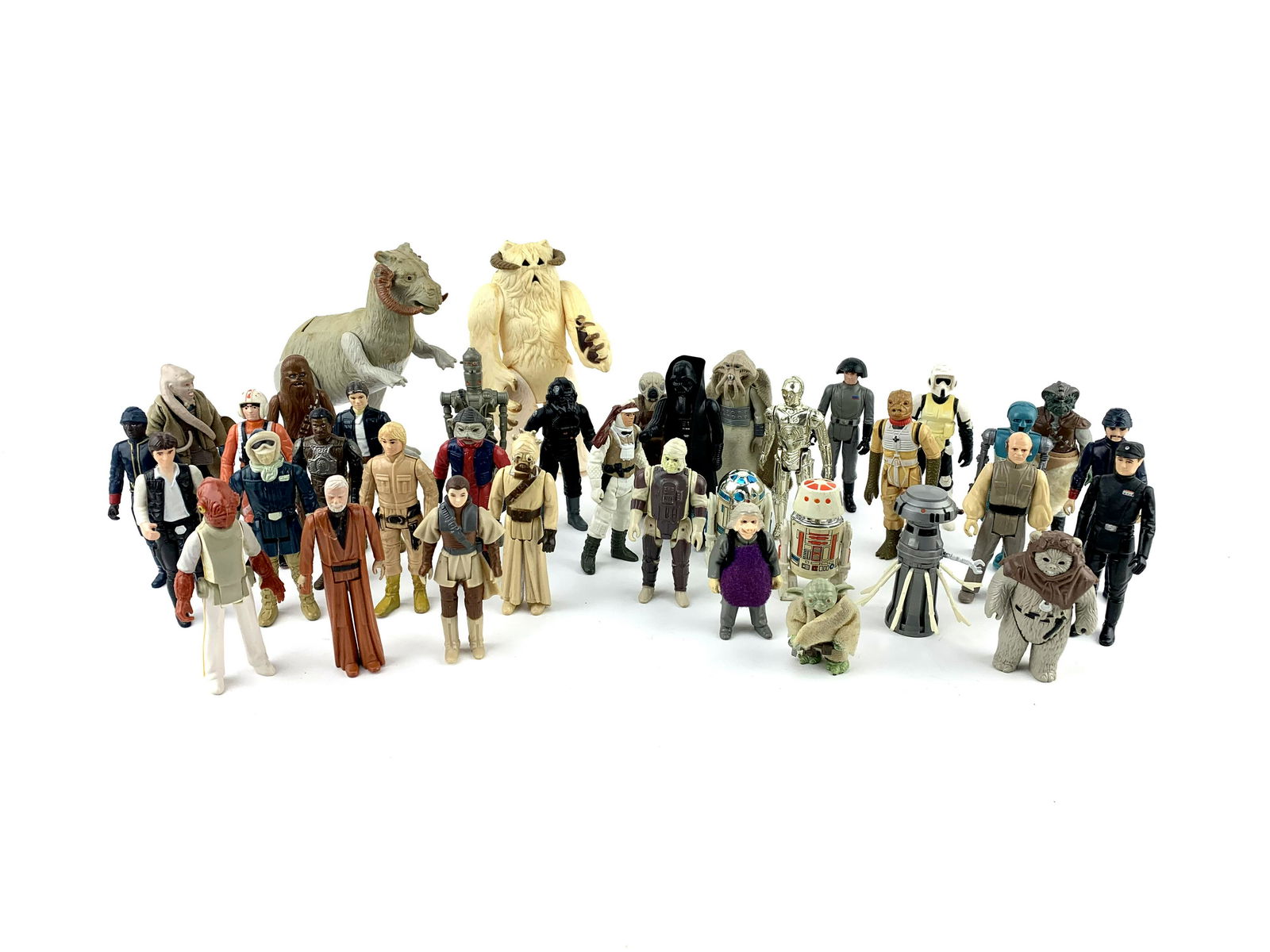 Vintage Star Wars Toy Action Figures Group of 38 (1 of 9)