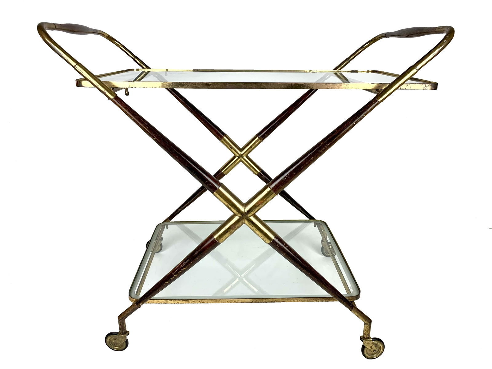 Mid Century Italian Cesare Lacca Bar Cart (1 of 10)