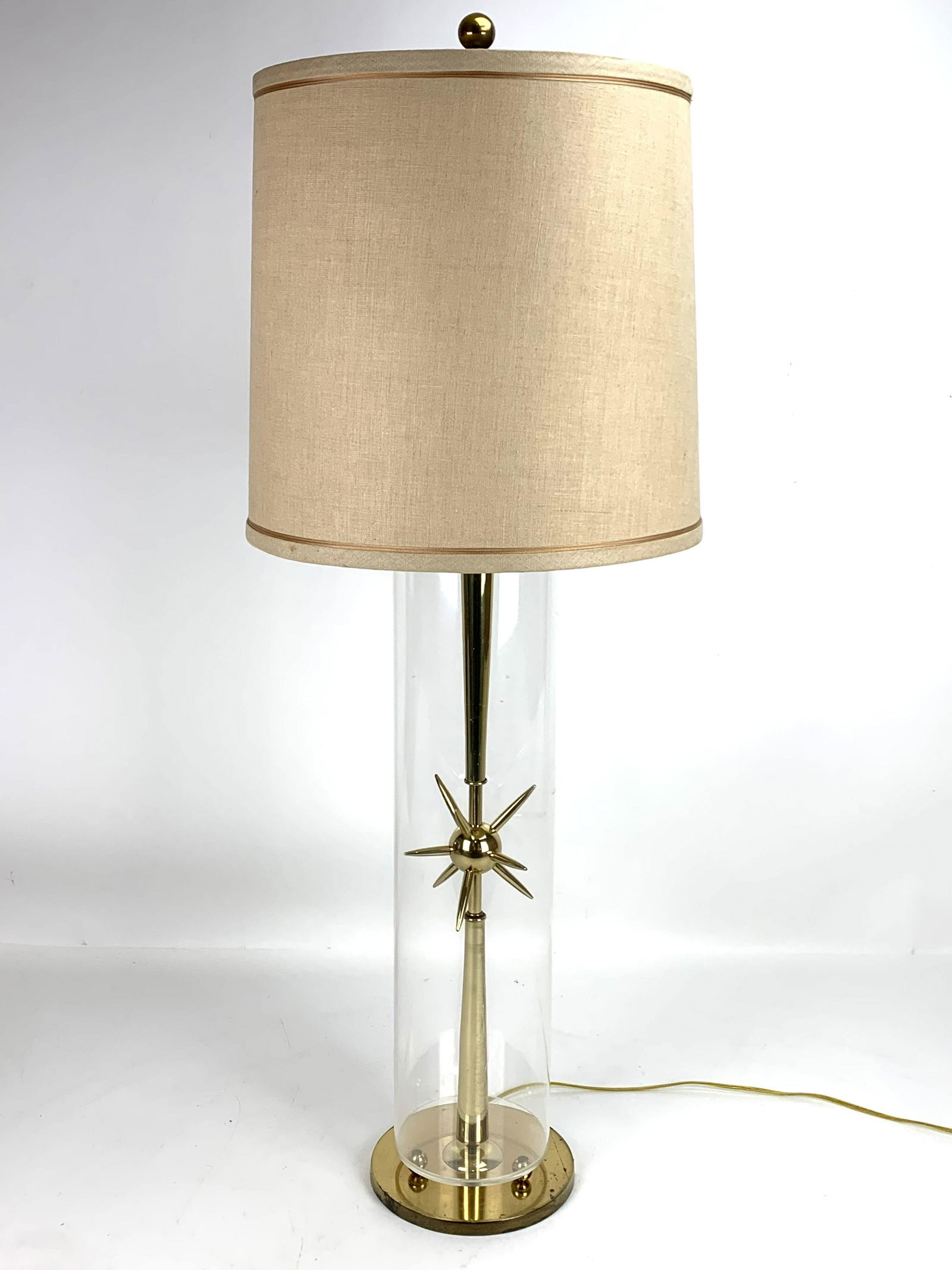 Vintage Laurel Brass Sputnik Table Lamp (1 of 7)