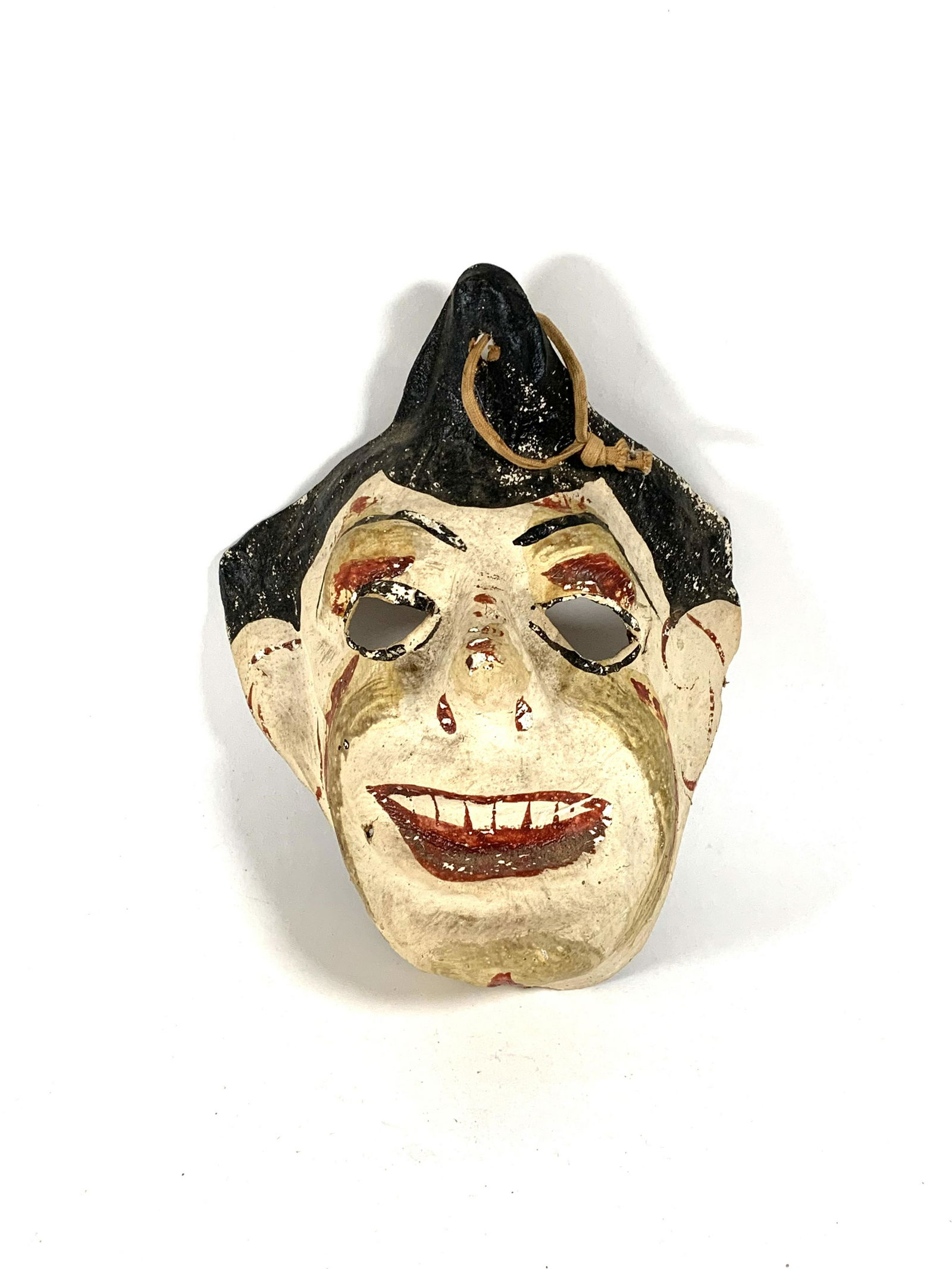 Antique Children's Papier Mache Halloween Mask (1 of 4)
