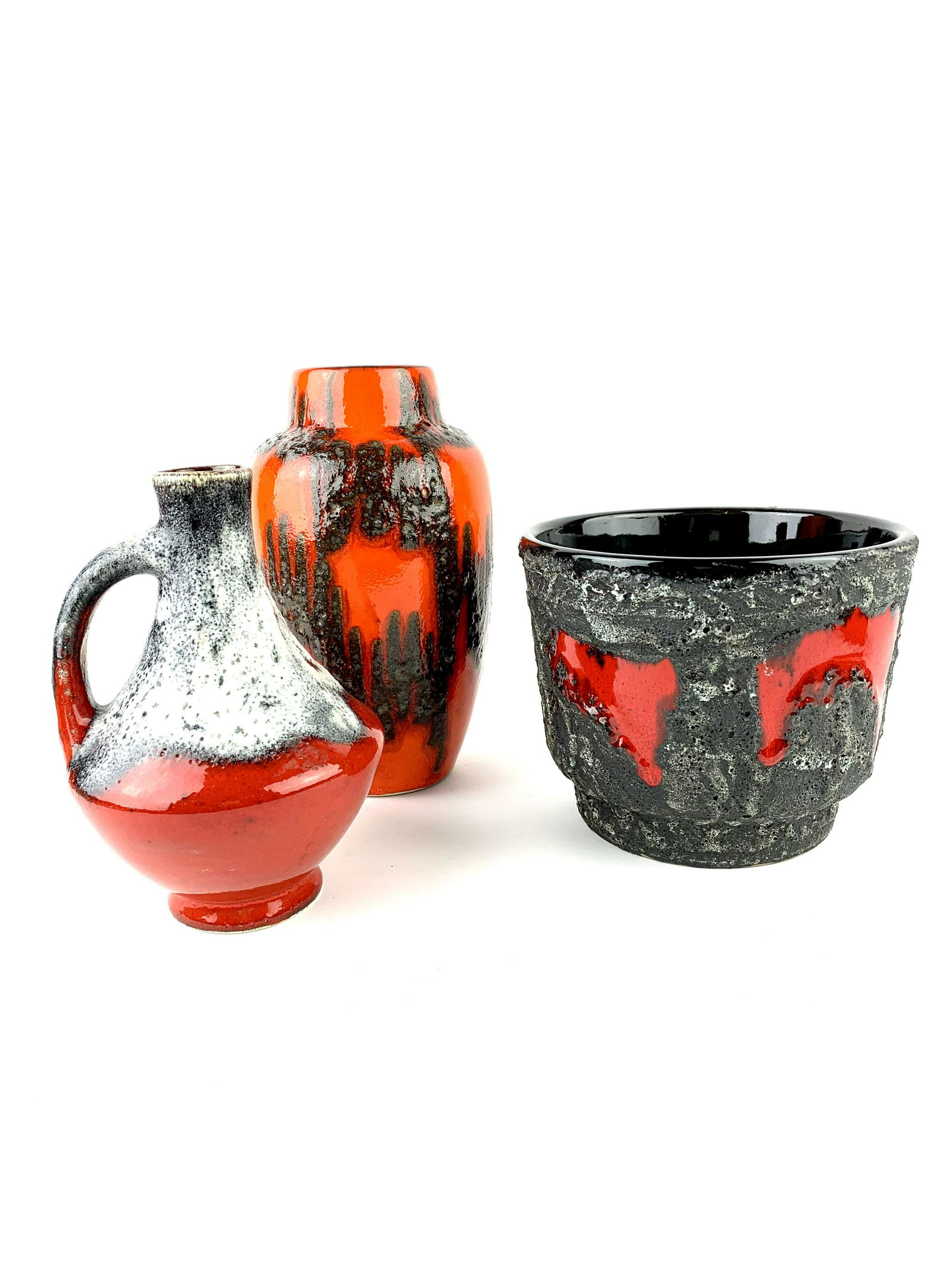 Fat Lava Mid Century Art Pottery Group (1 of 10)
