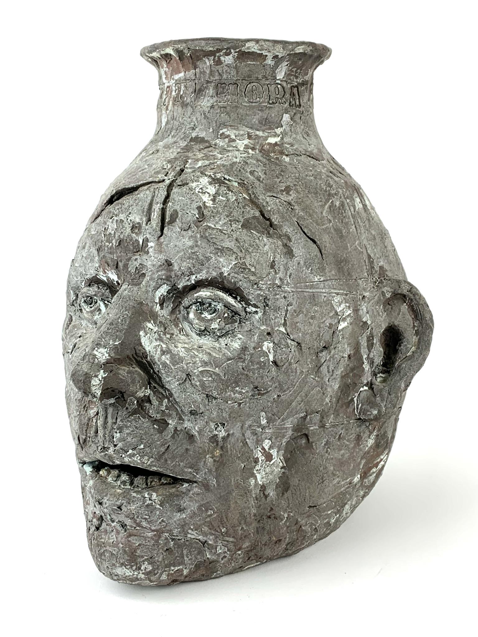 Figit Hora' Folk Art Face Jug Pottery (1 of 10)