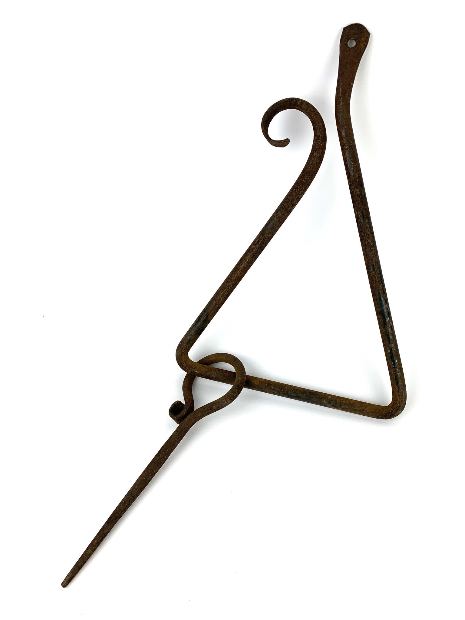 Antique Hand Wrought Triangle Bell (1 of 5)