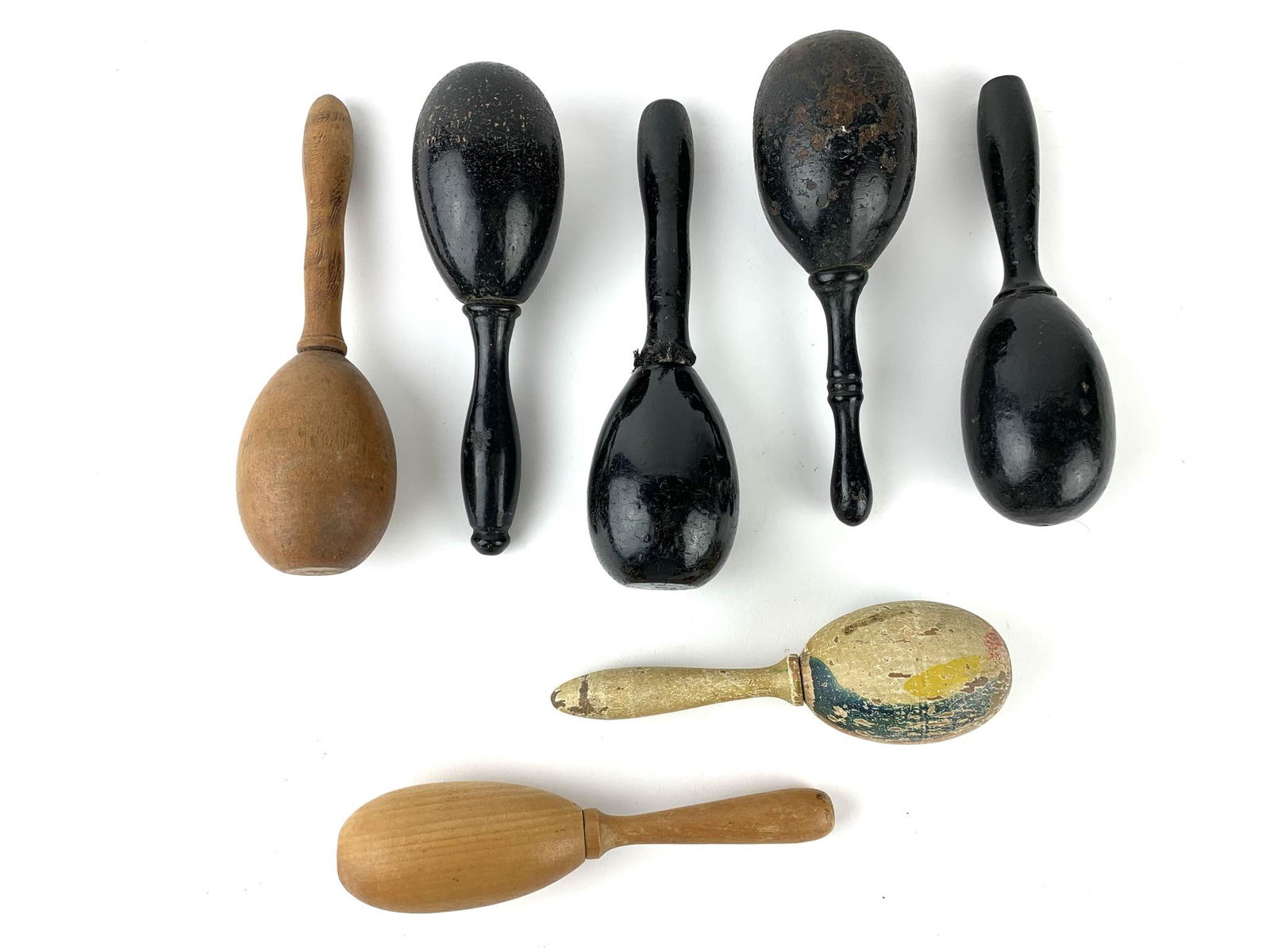 Antique Wood Egg Sock Darner Group (1 of 5)