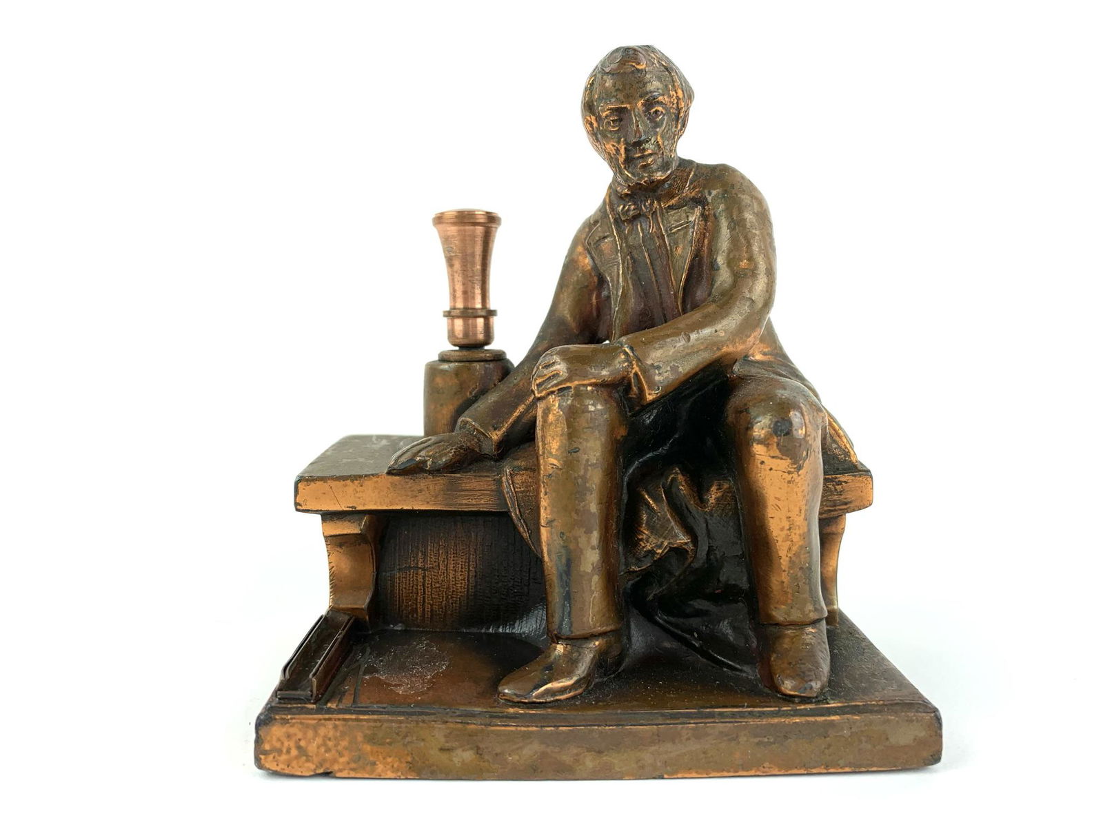 Vintage Ronson Abraham Lincoln Striker Lighter (1 of 5)