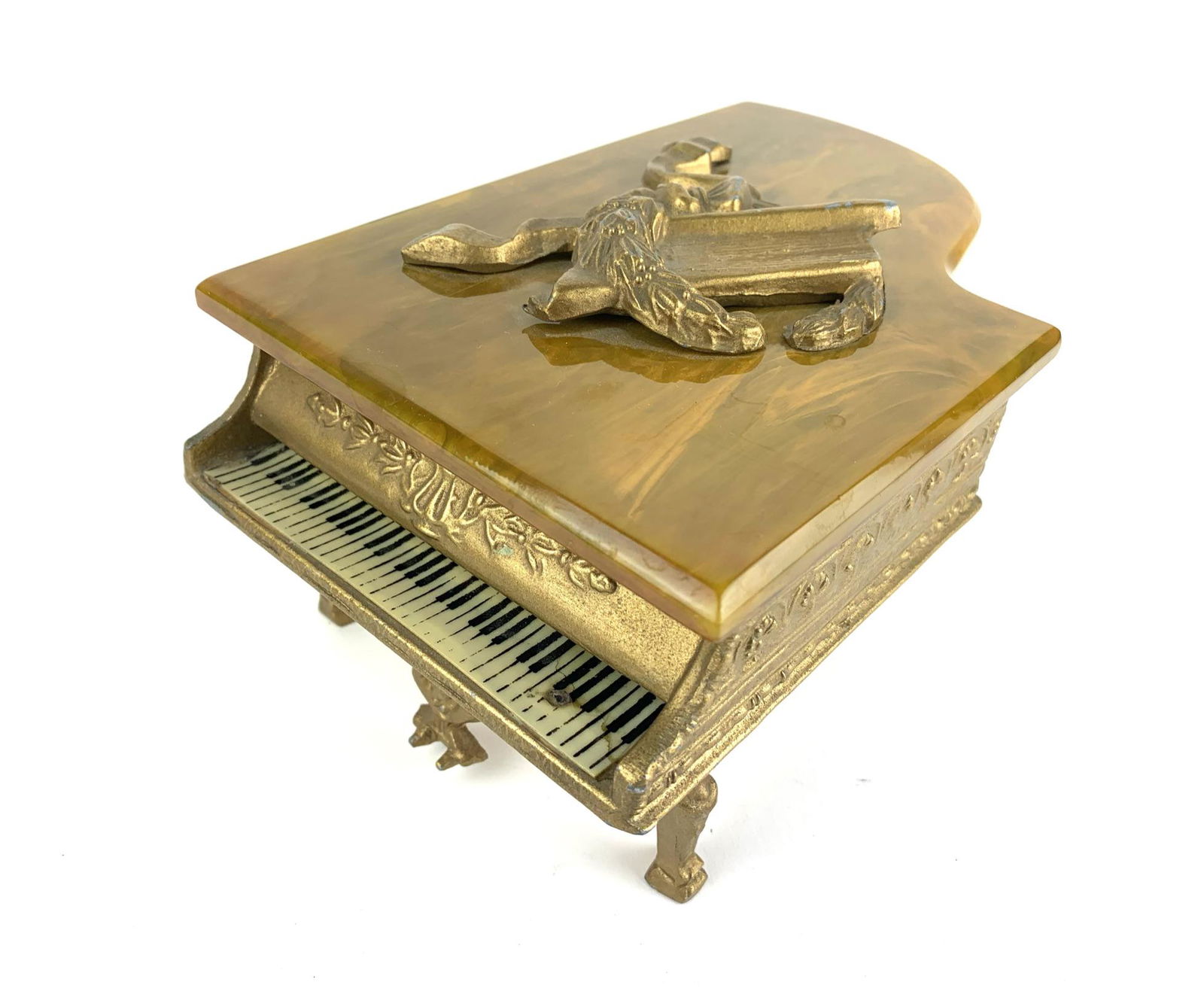 Art Deco Bakelite Music Box Piano (1 of 10)