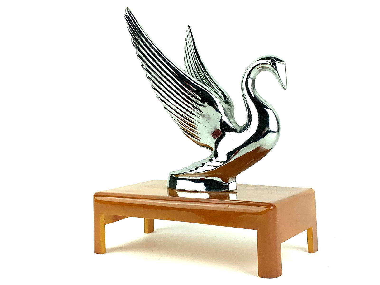Art Deco Packard Hood Ornament Swan Bakelite (1 of 5)