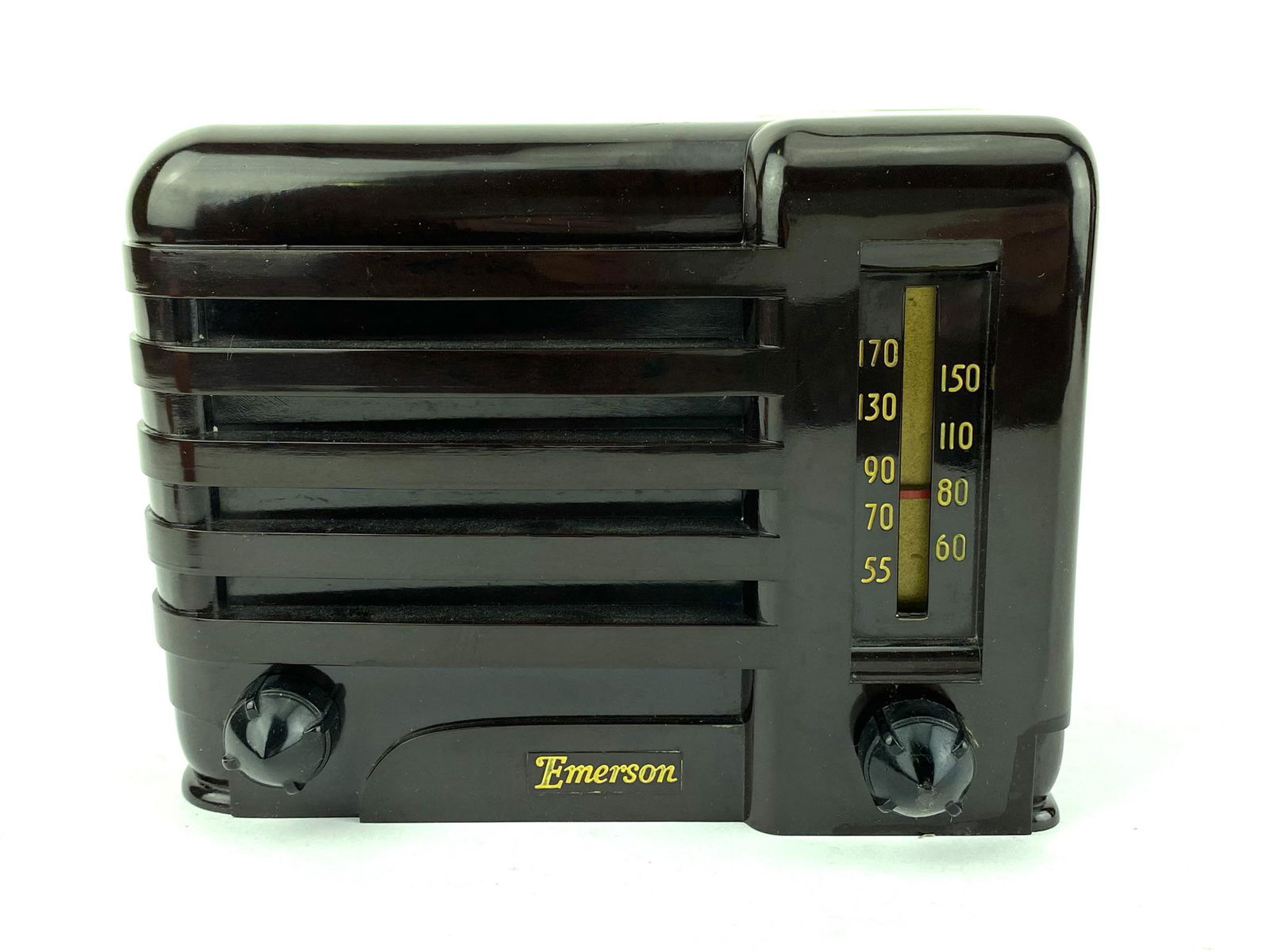 Emerson Bakelite Art Deco Tube Radio (1 of 7)