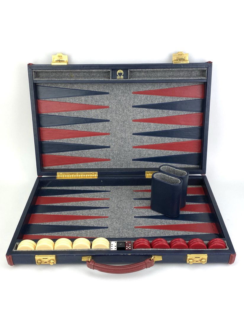 Casa Aries Peil Bovino Tournament Backgammon Set (1 of 10)
