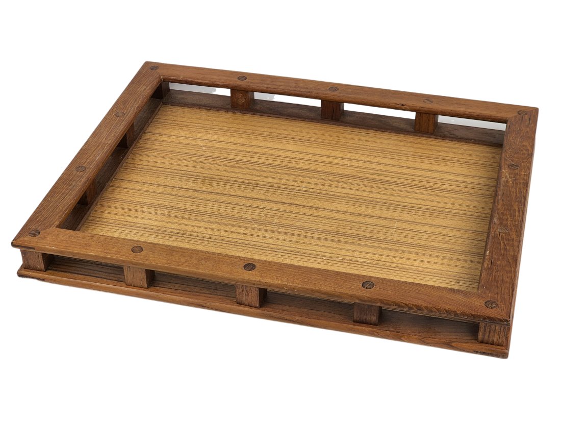 Dansk Jens Quistgaard Railed Teak Tray MCM (1 of 6)