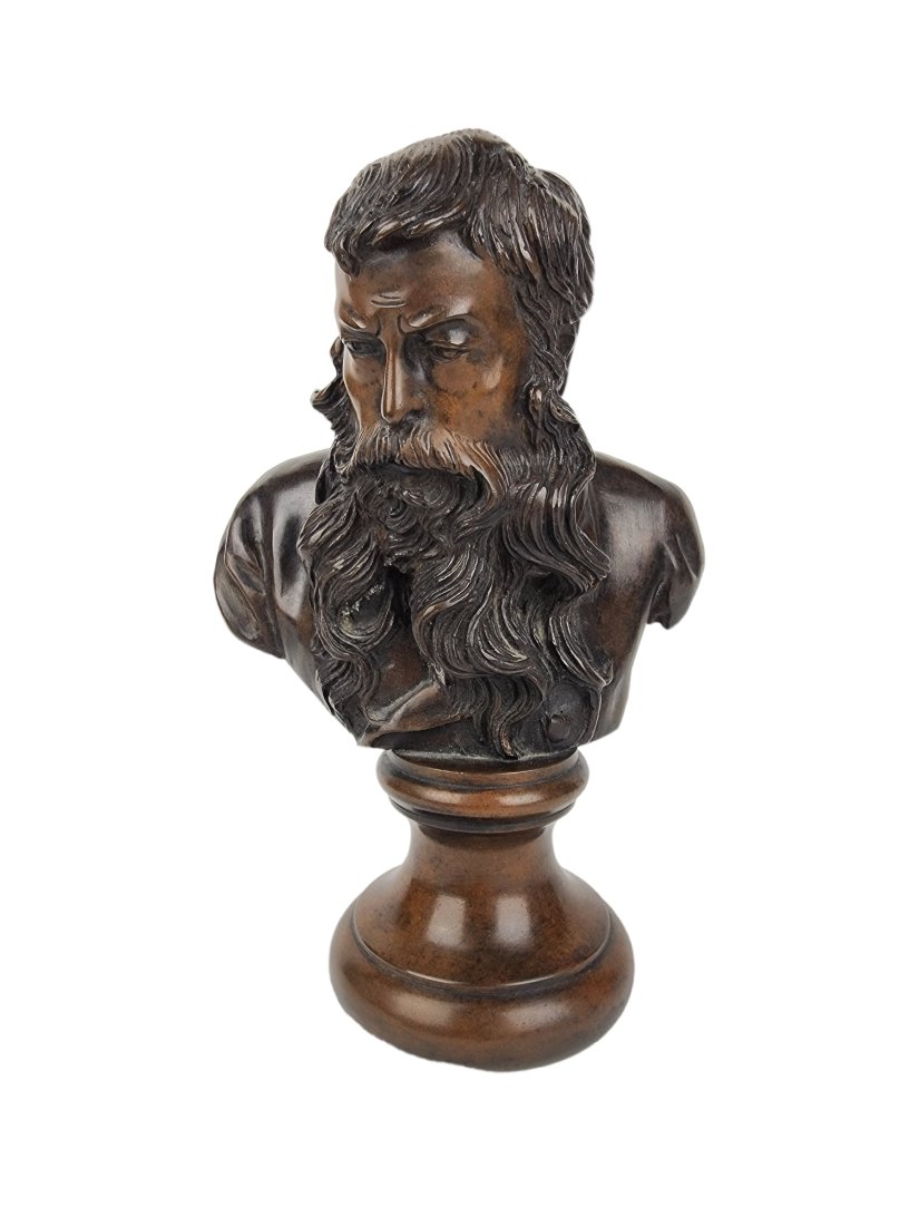 Antique Bronze Bust after Vincenzo Gemito (1 of 7)