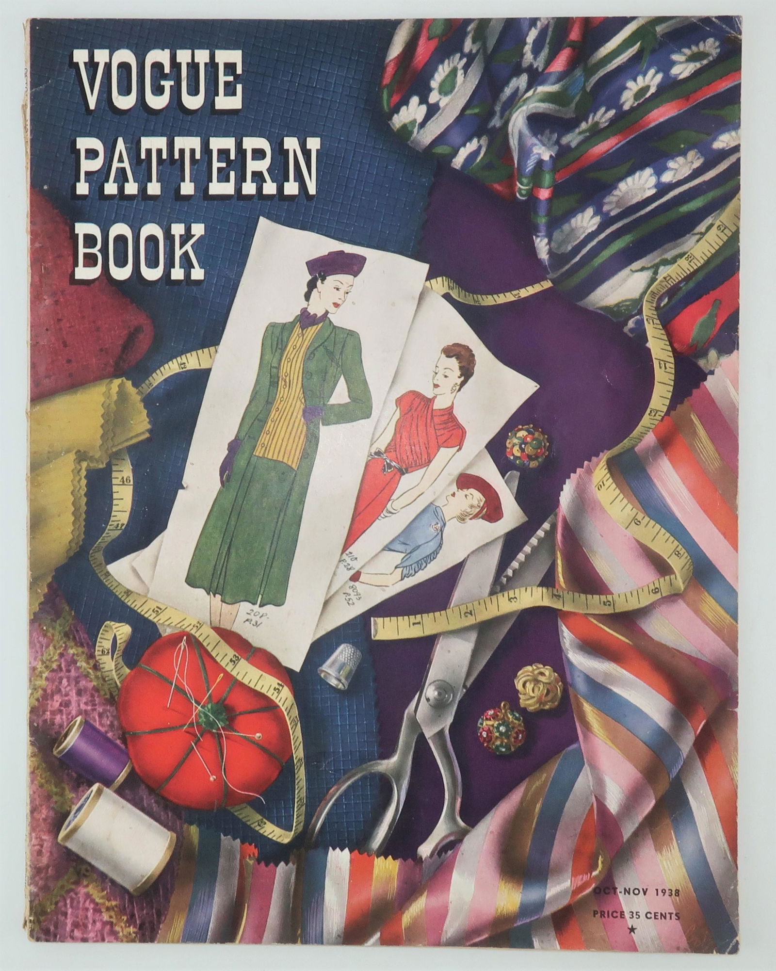 1938 Vogue Pattern Book Magazine (1 of 10)