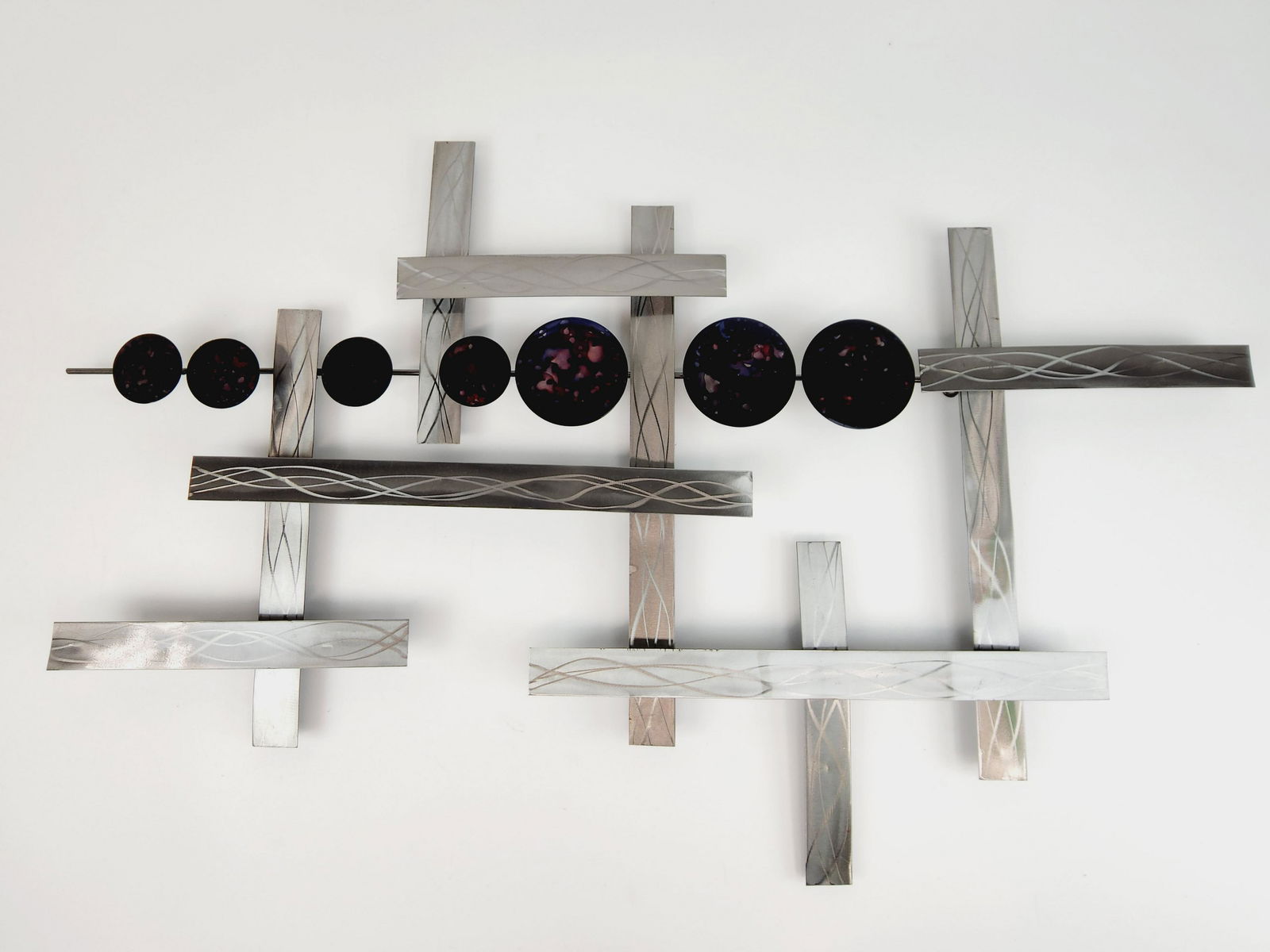 Curtis Jere Contemporary Geometric Wall Art Sculpture (1 of 8)