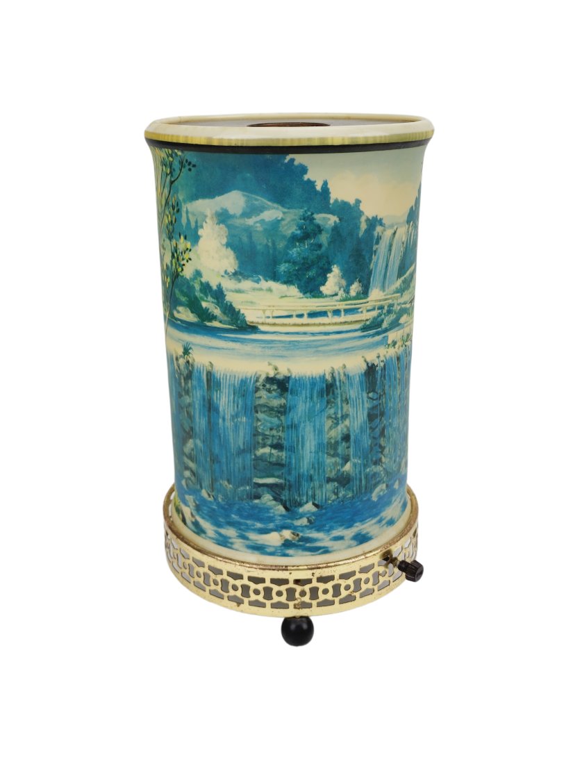 Vintage Econlite Corp Waterfall Mill Motion Lamp (1 of 8)