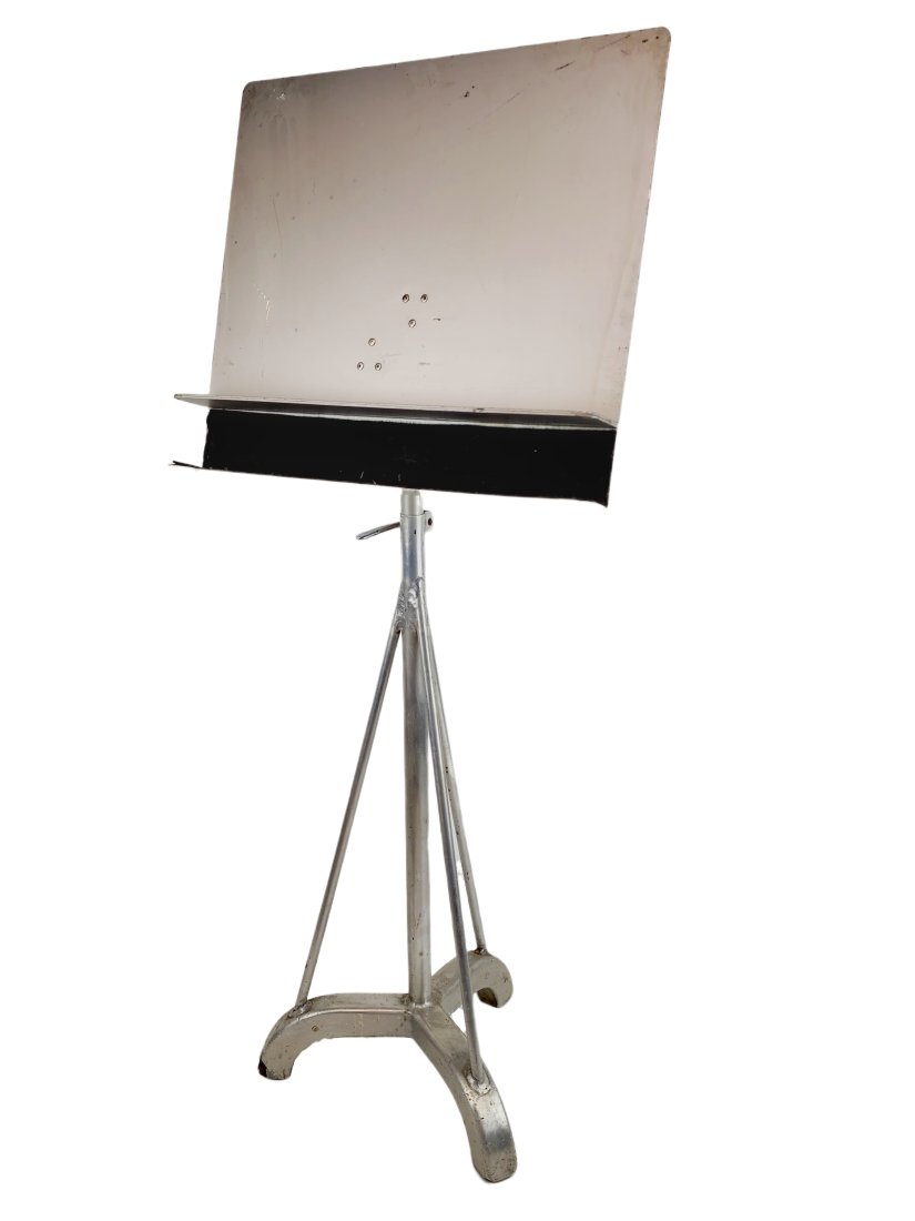 Antique Industrial Age Aluminum Easel (1 of 7)