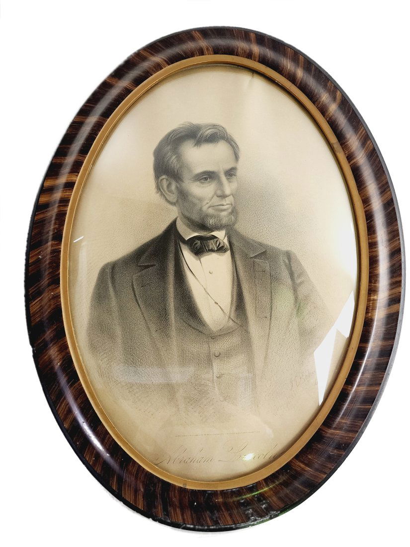 Antique Abraham Lincoln Picture Photo Portrait Framed (1 of 7)