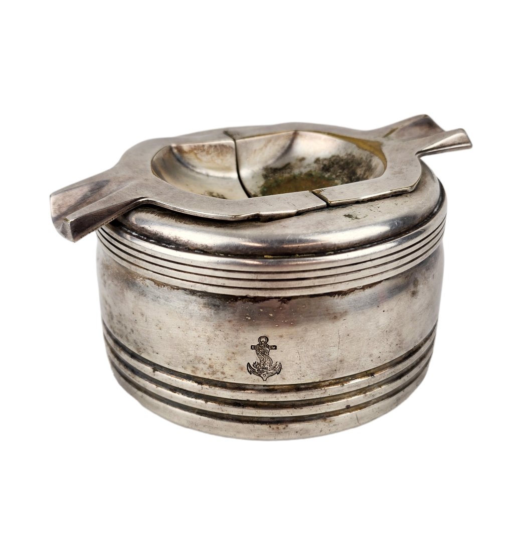 Vintage Christofle Navy Nautical Ship Ashtray (1 of 8)