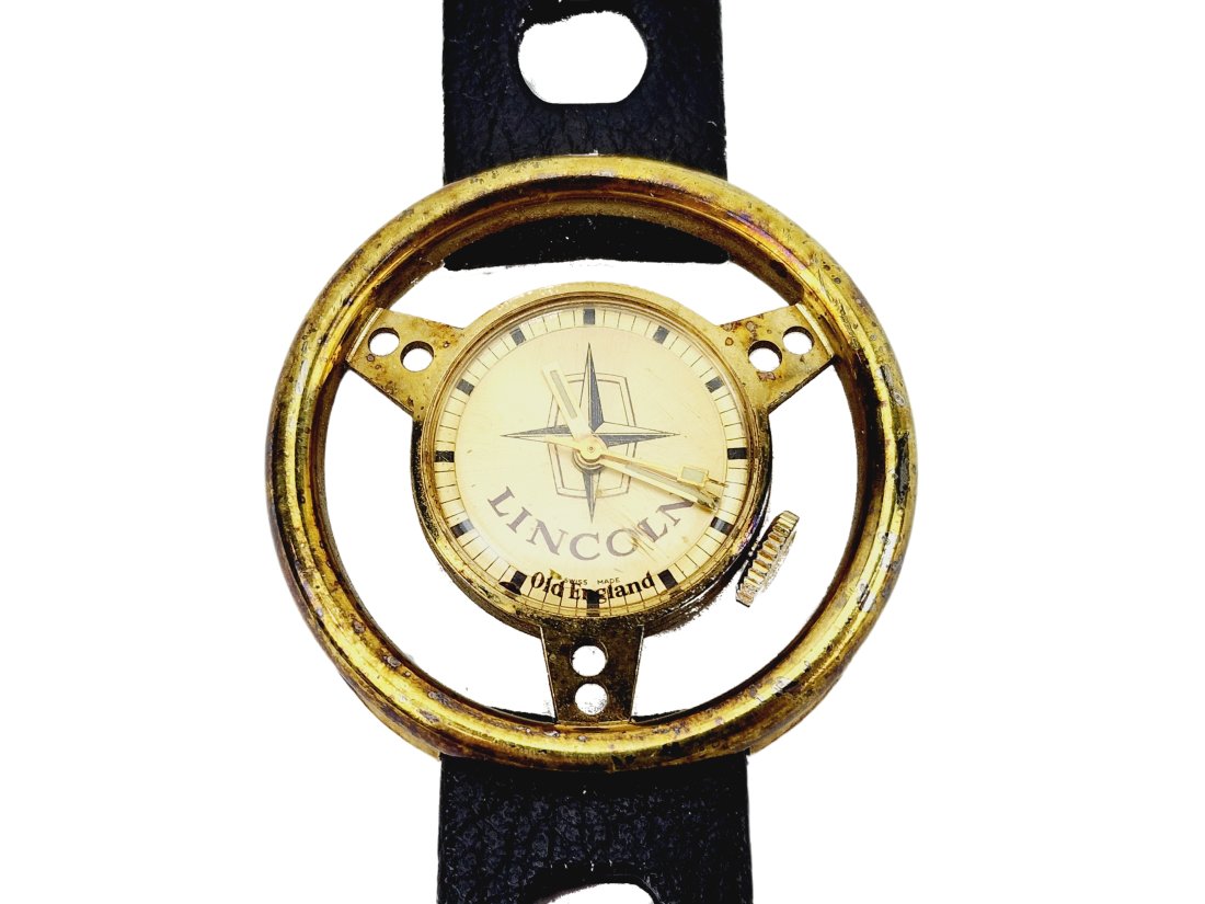 1960s Ford Lincoln Steering Wheel Watch (1 of 6)