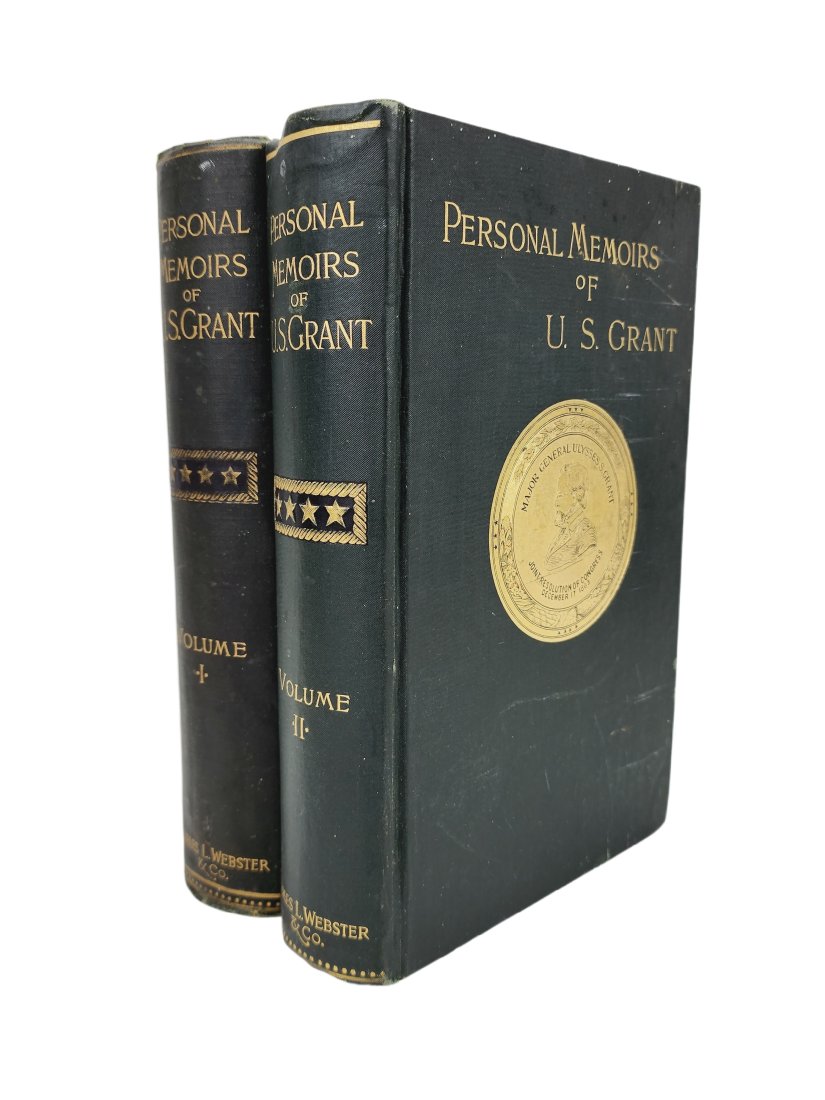1886 Personal Memoirs of U.S. Grant Vol 1 & 2 (1 of 8)