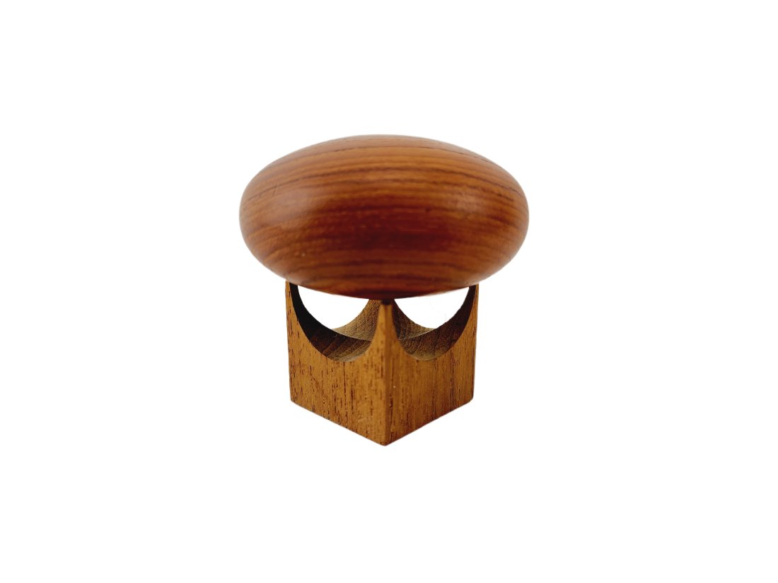 Sowe Konst Swedish Modern Teak Wood Orb (1 of 4)