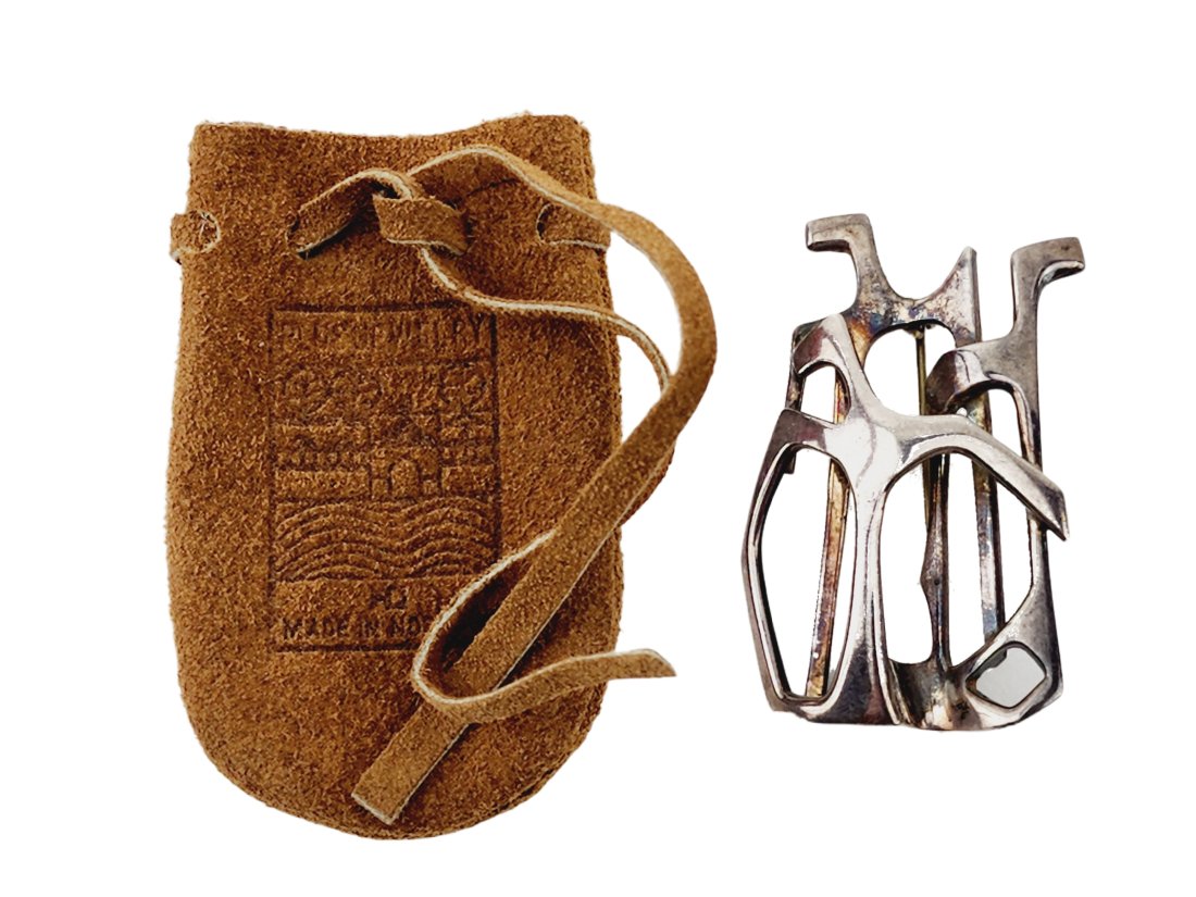 Scandinavian Modern Norwegian Studio Sterling Silver Pin Brooch (1 of 5)