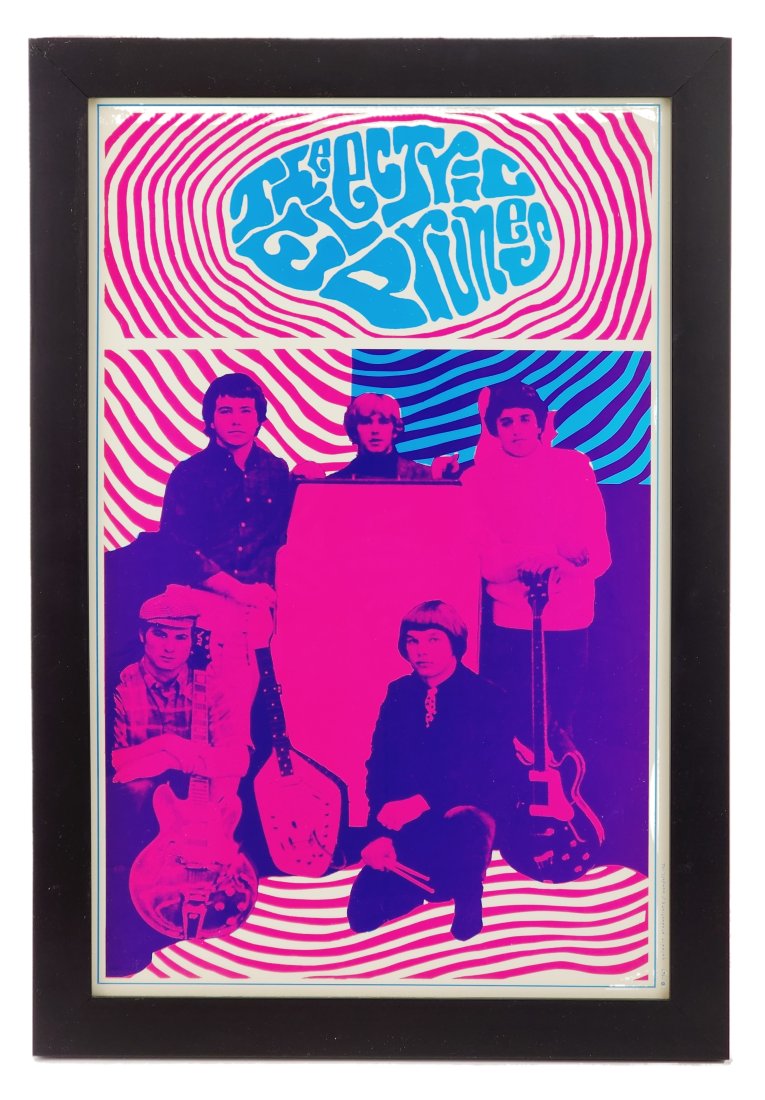 Vintage Original Electric Prunes 1967 Rock Concert Poster (1 of 5)