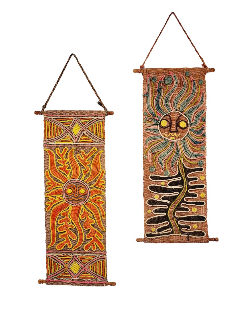 Sun Wall Tapestry in the style of Evelyn Ackerman (1 of 10)