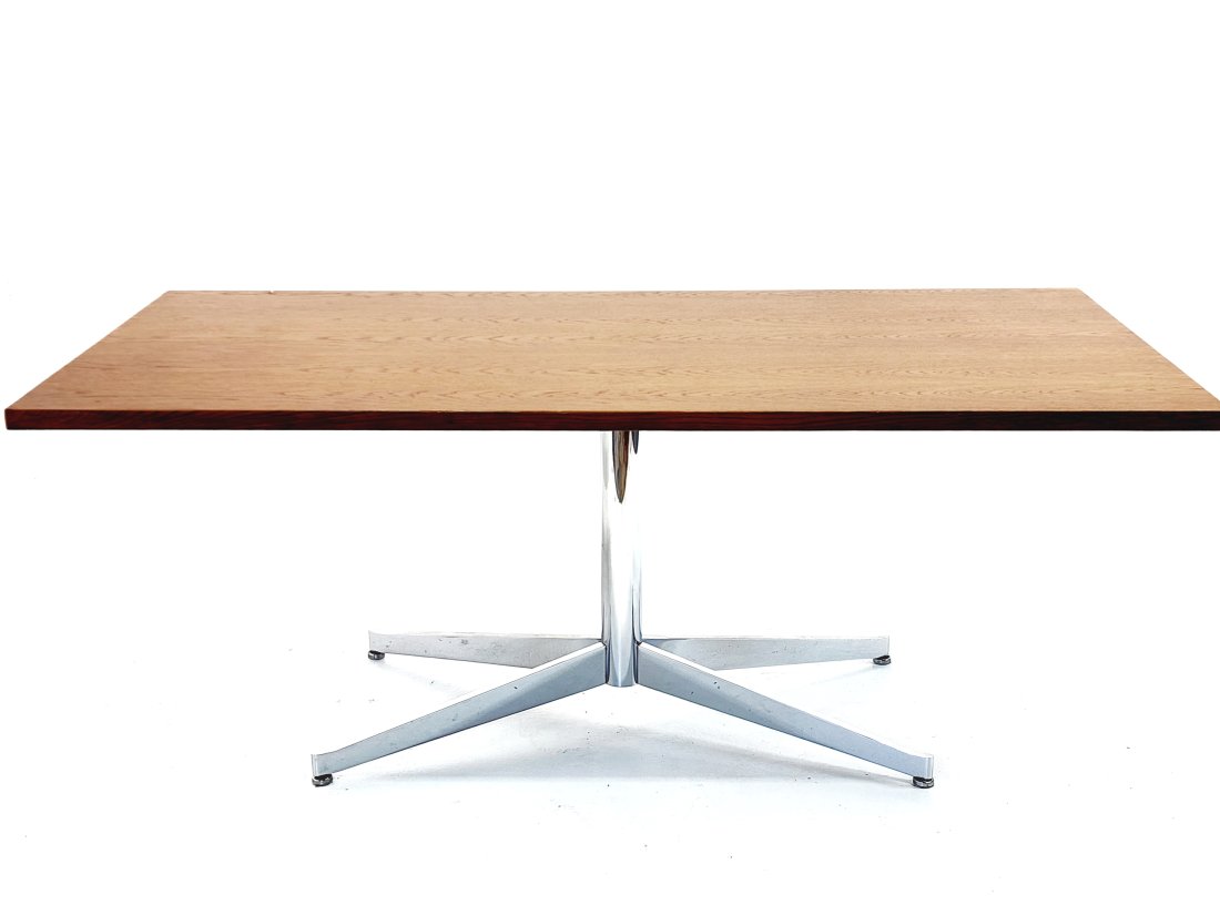 Florence Knoll Chrome Base Table Desk (1 of 7)