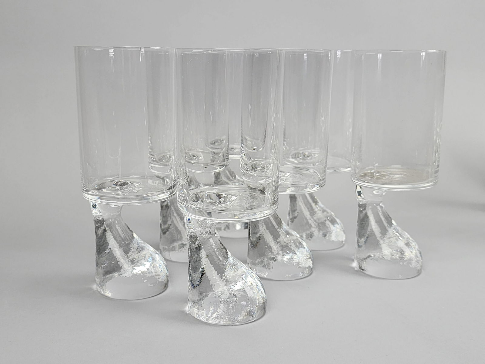 Joe Colombo for Riedel "Smoke" Modernist Glasses Set (1 of 9)