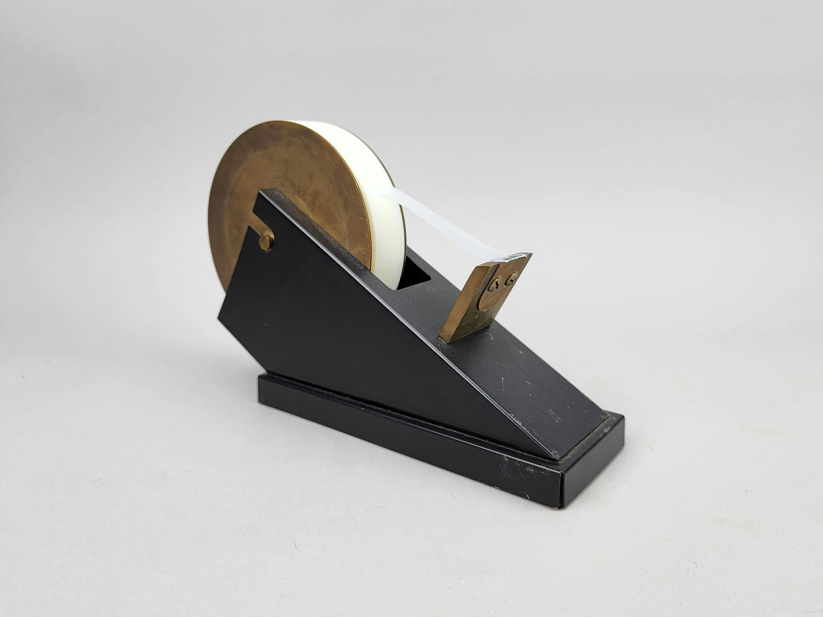 Modernist Vintage Metal & Brass Tape Dispenser (1 of 7)
