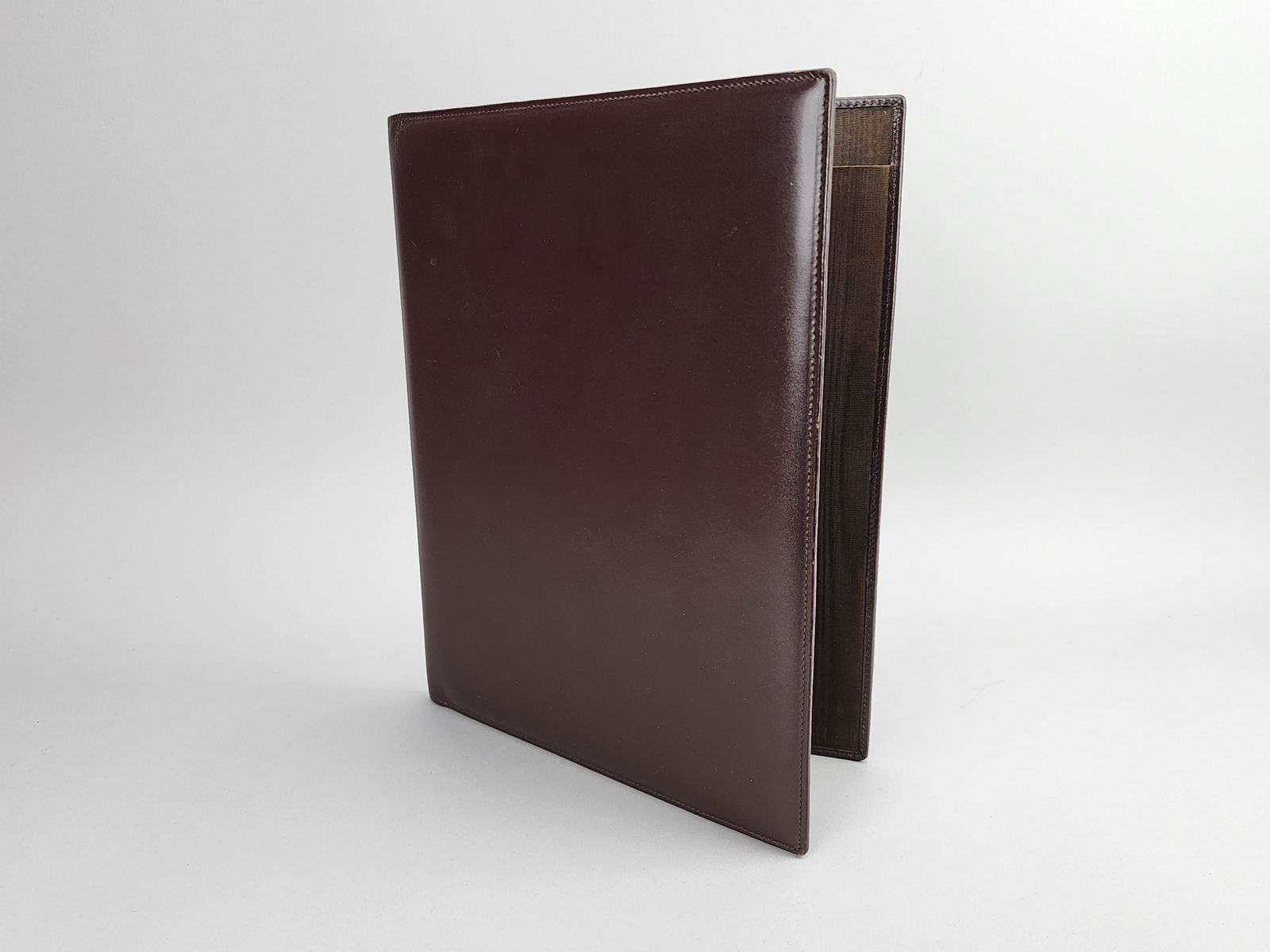 Mark Cross Brown Leather Writing Pad Cover Portfolio Case (1 of 7)