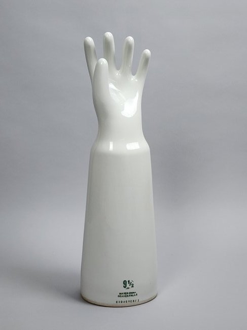 Vintage Porcelain Industrial Glove Mold (1 of 6)