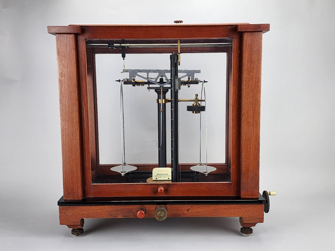 Vintage Christian Becker Chainomatic Apothecary Pharmacy Scale (1 of 9)