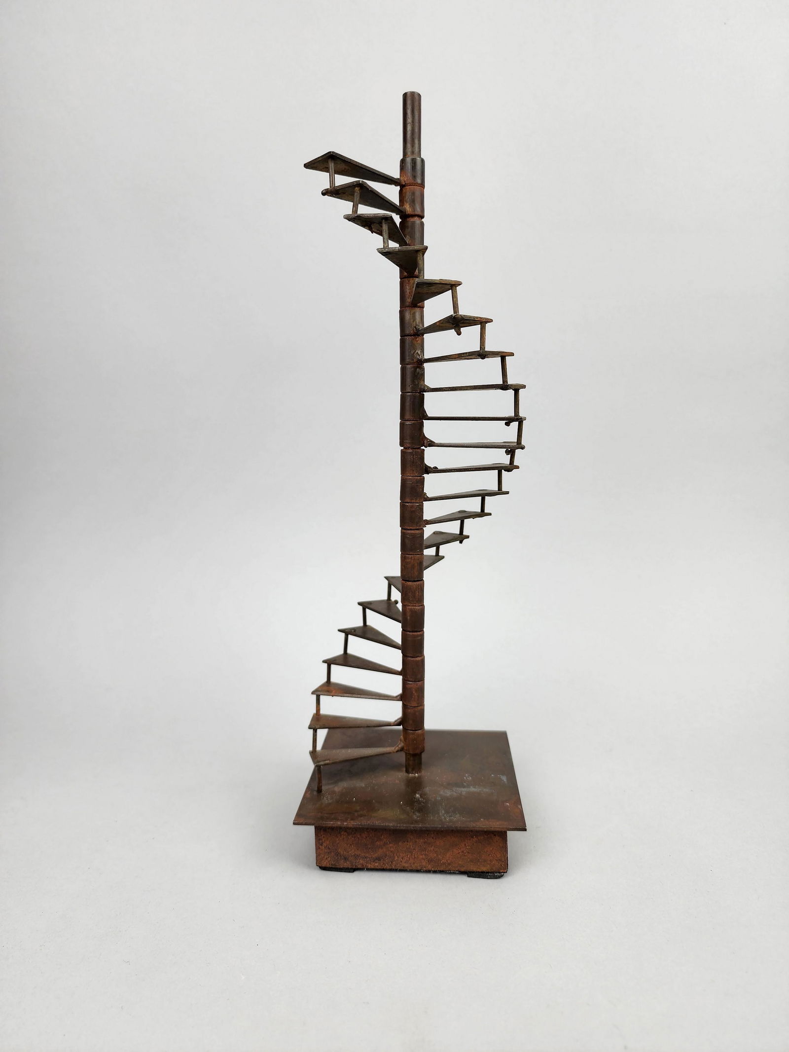 Antique Tabletop Miniature Spiral Staircase Salesman Sample (1 of 6)