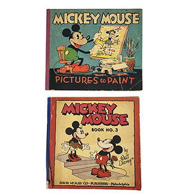 Vintage Walt Disney Mickey Mouse Picture Books 1930s (1 of 8)