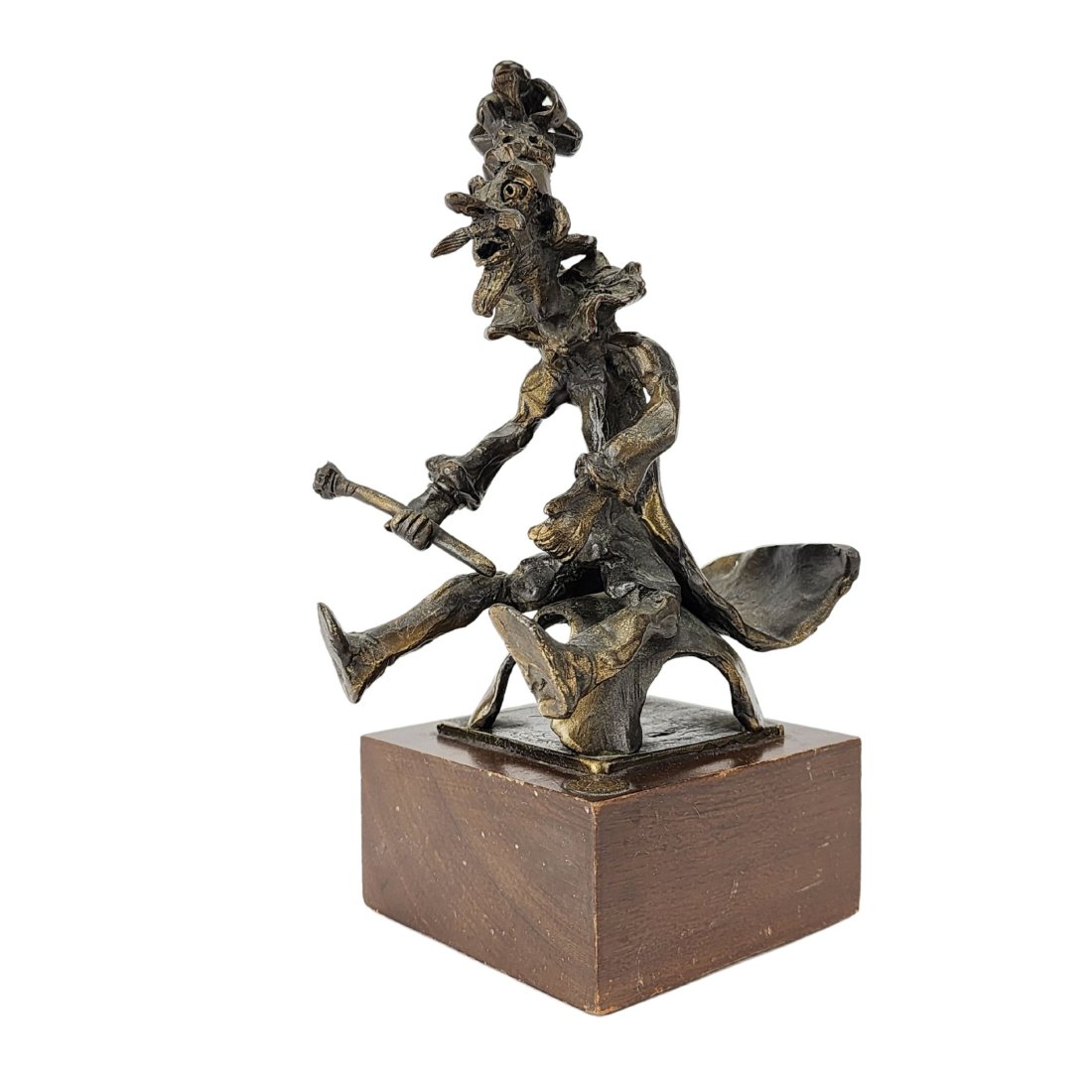 LEO BLACKMAN "Irate King" Original Bronze Sculpture (1 of 7)
